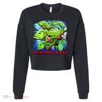 Peacock Bass Cropped Pullover Crew thumb 0