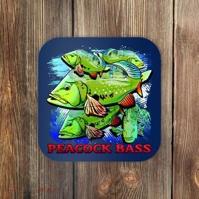 Peacock Bass Coaster