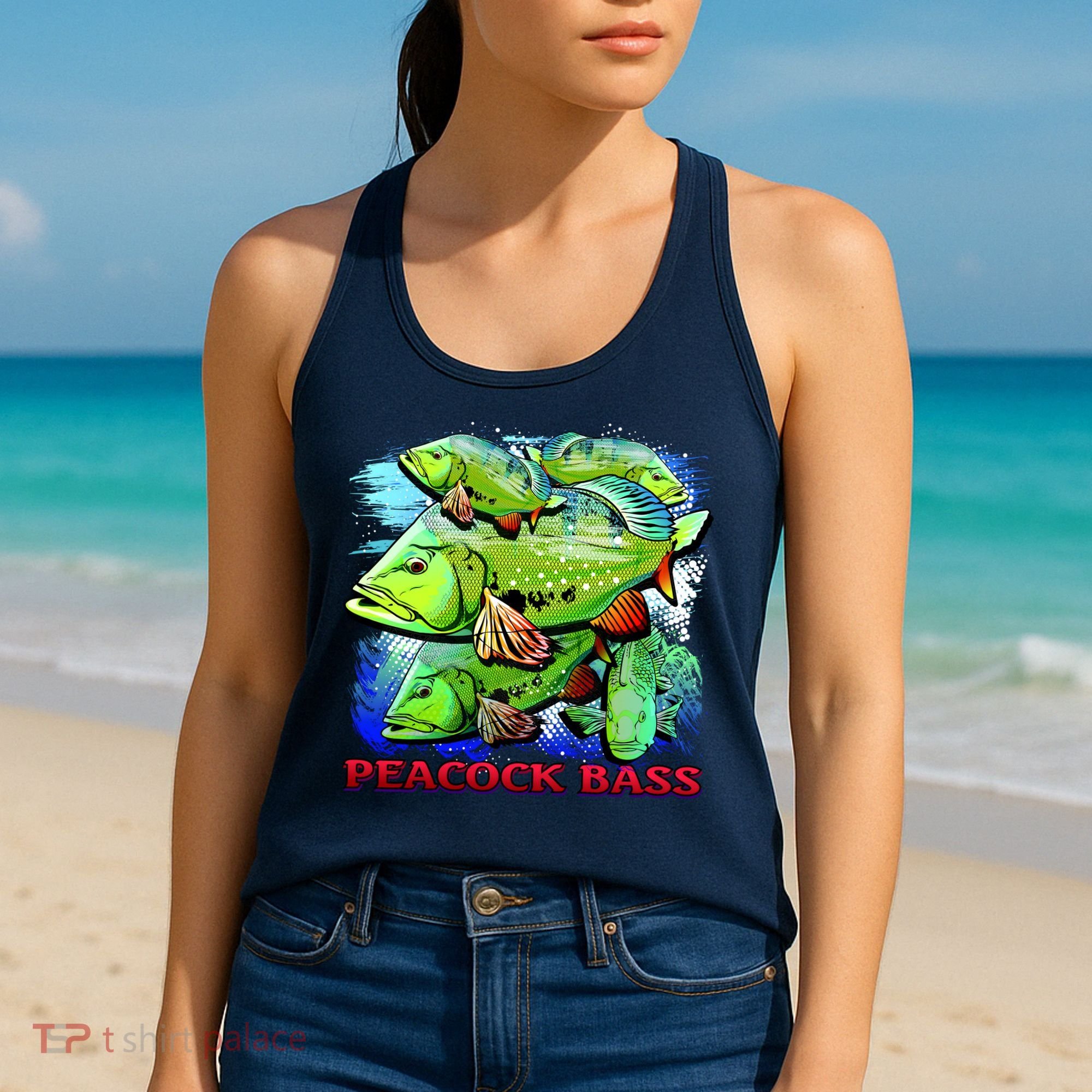 Peacock Bass Women's Tank Top