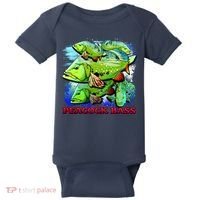 Peacock Bass Baby Bodysuit thumb 0