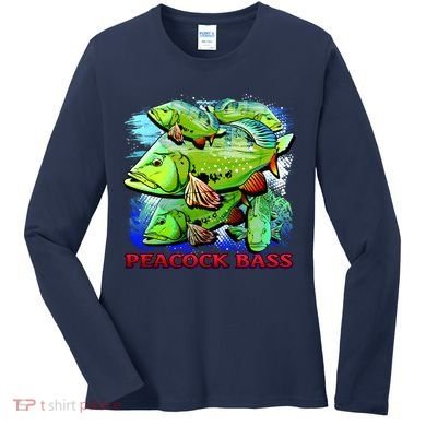 Peacock Bass Women's Long Sleeve Shirt