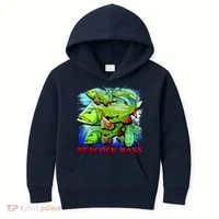 Peacock Bass Kids Hoodie thumb 0