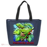 Peacock Bass Tote Bag thumb 0