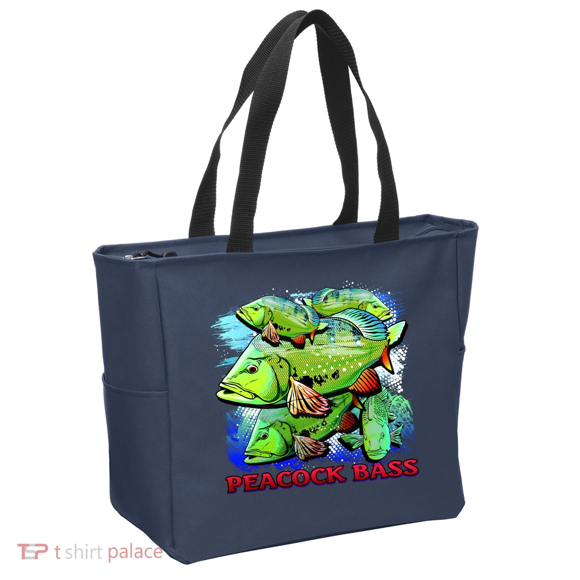 Peacock Bass Tote Bag
