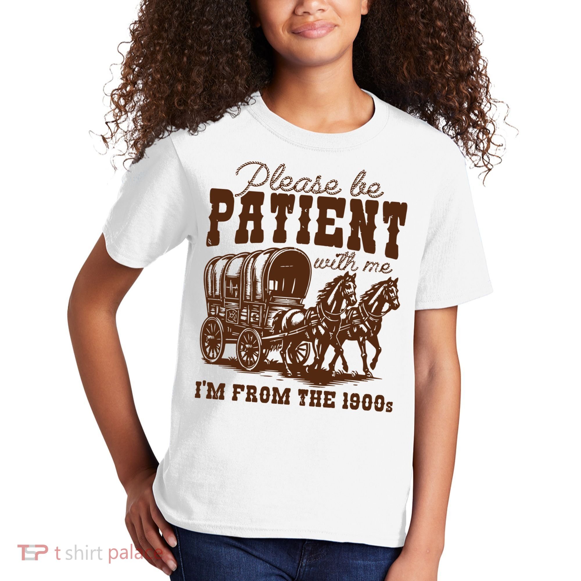 Please Be Patient With Me IM From The 1900s Kids T-Shirt