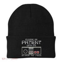 Please Be Patient With Me I'm From The 1900s Old Gamer Beanie thumb 0