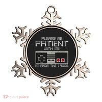 Please Be Patient With Me I'm From The 1900s Old Gamer Ornament thumb 0