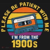 Please Be Patient With Me I'm From The 1900s Funny Dad Doggie Tank thumb 4
