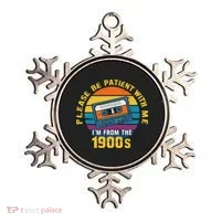Please Be Patient With Me I'm From The 1900s Funny Dad Ornament thumb 0