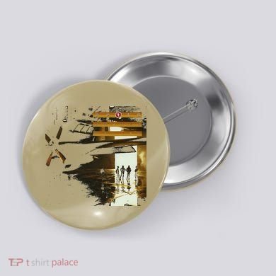 Petra Band Button