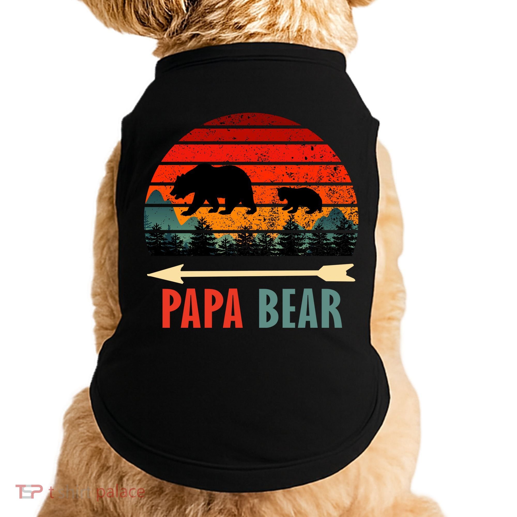 Papa Bear Doggie Tank