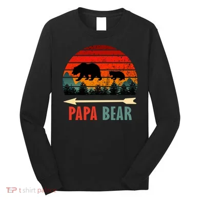 Papa Bear Long Sleeve Shirt