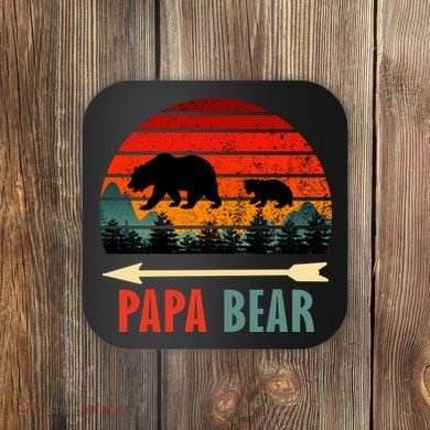 Papa Bear Coaster