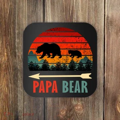 Papa Bear Coaster