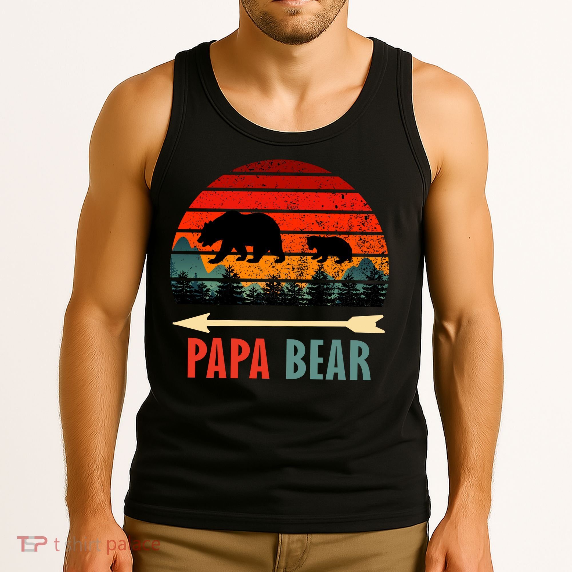Papa Bear Tank Top