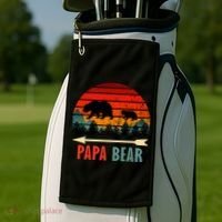Papa Bear Golf Towel thumb 2