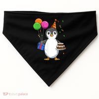 Penguin Birthday Penguin Birthday Party Penguin Theme USA-Made Doggie Bandana thumb 0