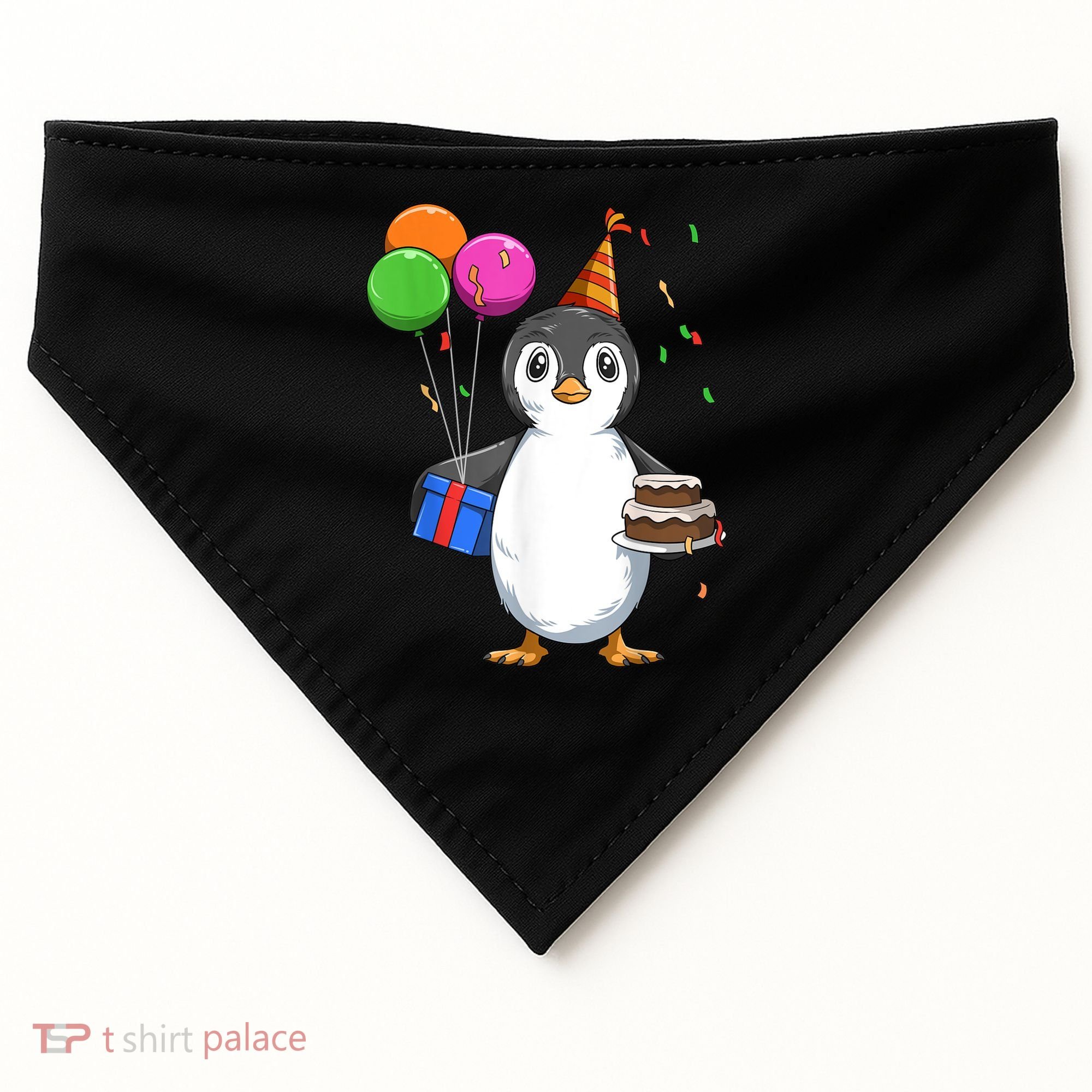 Penguin Birthday Penguin Birthday Party Penguin Theme USA-Made Doggie Bandana