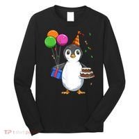 Penguin Birthday Penguin Birthday Party Penguin Theme Long Sleeve Shirt thumb 0