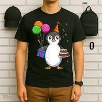 Penguin Birthday Penguin Birthday Party Penguin Theme T-Shirt thumb 6
