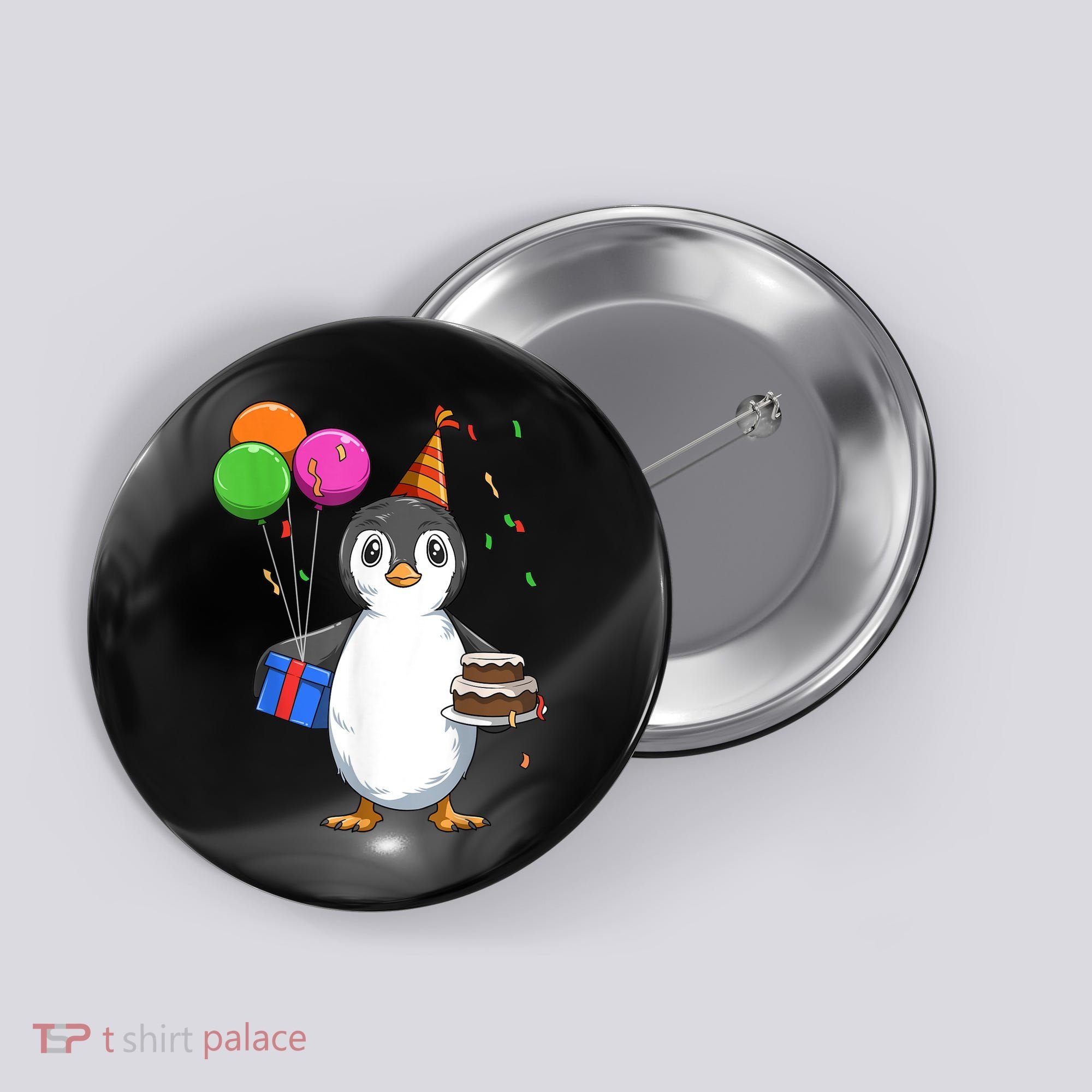 Penguin Birthday Penguin Birthday Party Penguin Theme Button