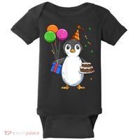 Penguin Birthday Penguin Birthday Party Penguin Theme Baby Bodysuit thumb 0
