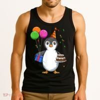 Penguin Birthday Penguin Birthday Party Penguin Theme Tank Top thumb 3
