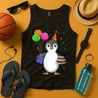 Penguin Birthday Penguin Birthday Party Penguin Theme Tank Top thumb 4