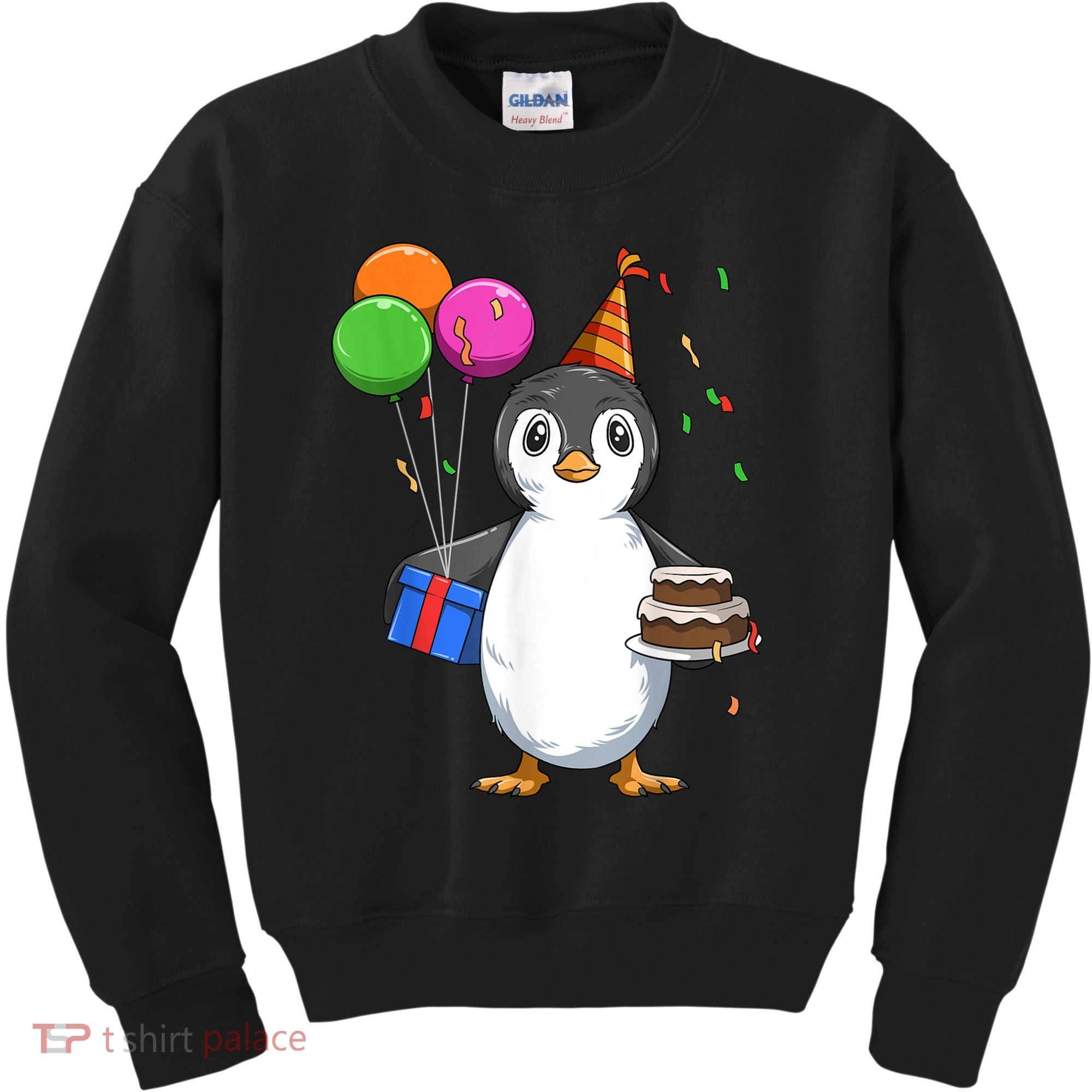 Penguin Birthday Penguin Birthday Party Penguin Theme Kids Sweatshirt