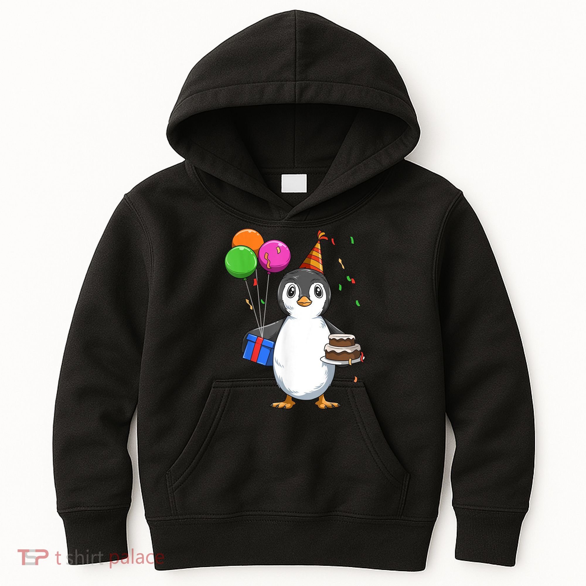 Penguin Birthday Penguin Birthday Party Penguin Theme Kids Hoodie