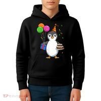 Penguin Birthday Penguin Birthday Party Penguin Theme Kids Hoodie thumb 4