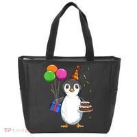 Penguin Birthday Penguin Birthday Party Penguin Theme Tote Bag thumb 0