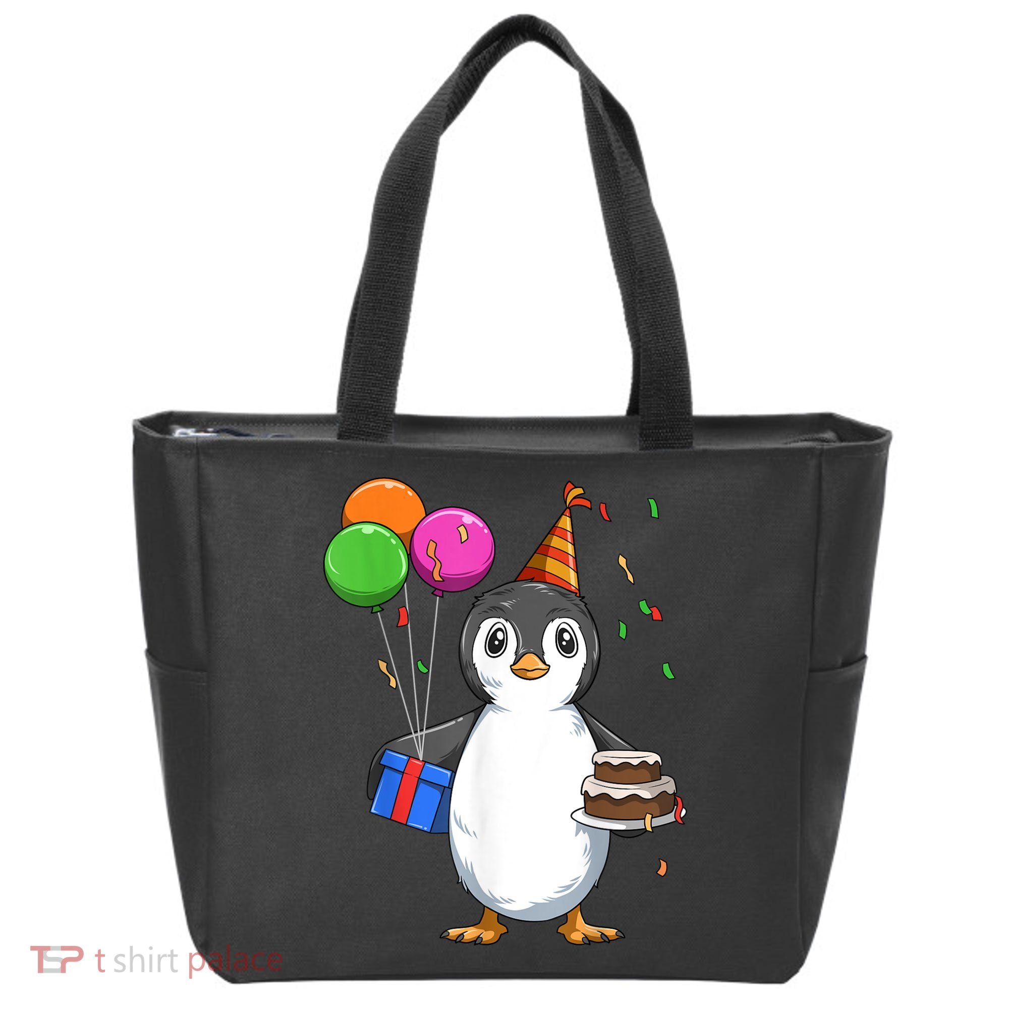 Penguin Birthday Penguin Birthday Party Penguin Theme Tote Bag