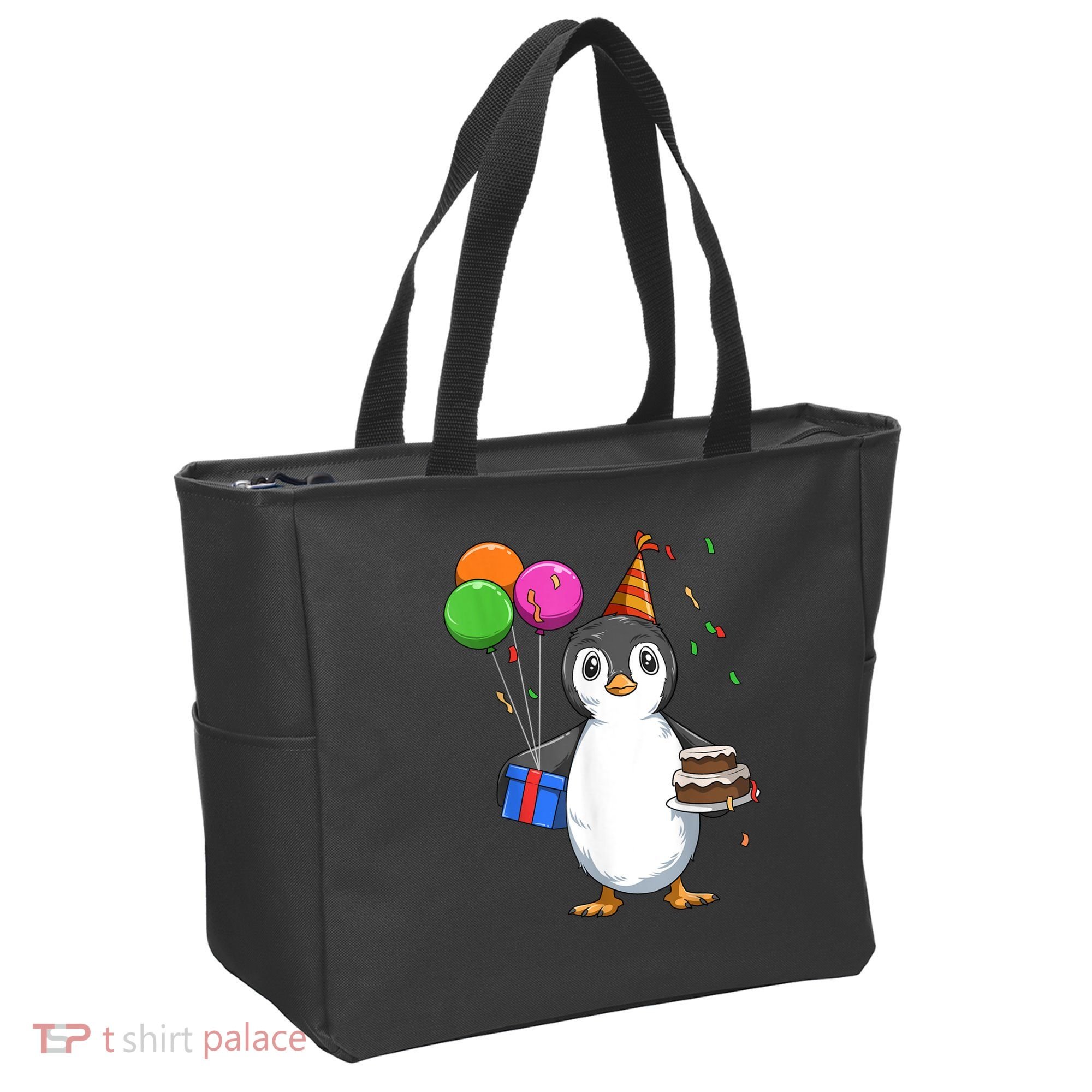 Penguin Birthday Penguin Birthday Party Penguin Theme Tote Bag