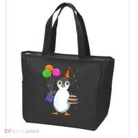 Penguin Birthday Penguin Birthday Party Penguin Theme Tote Bag thumb 3