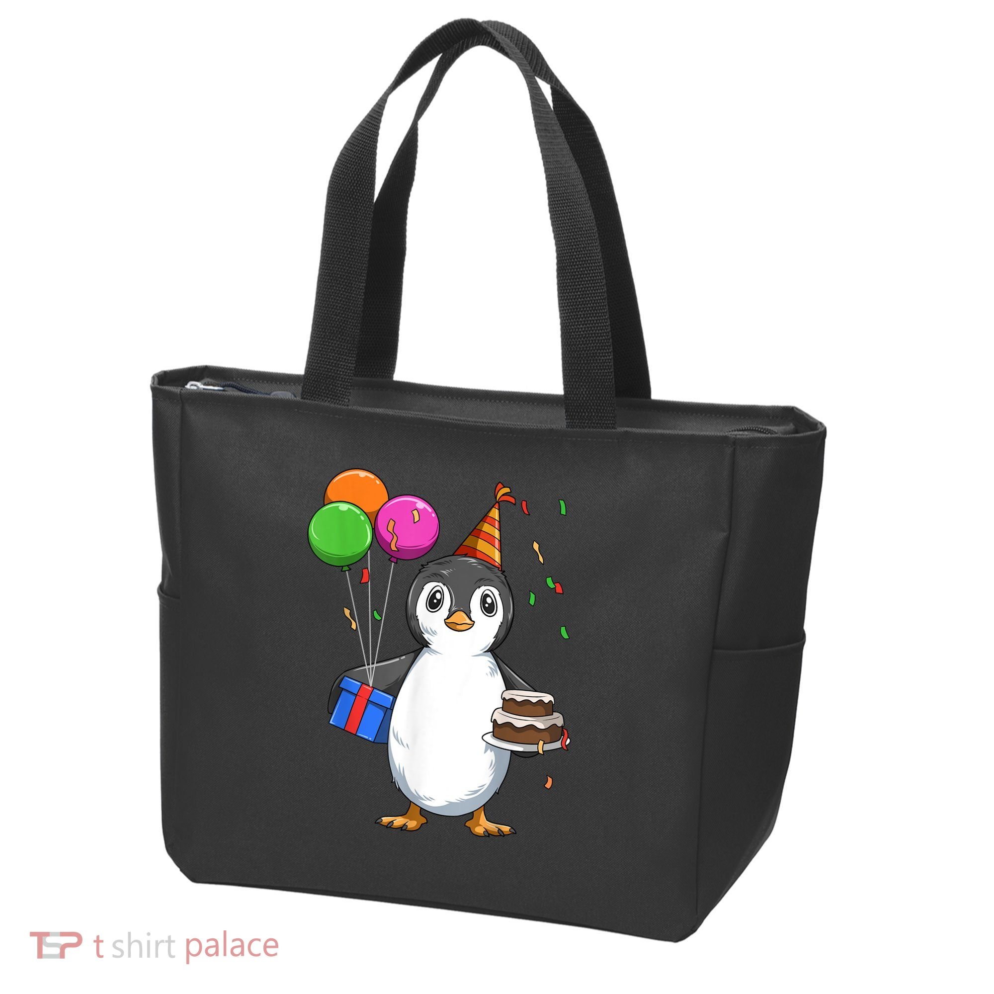 Penguin Birthday Penguin Birthday Party Penguin Theme Tote Bag