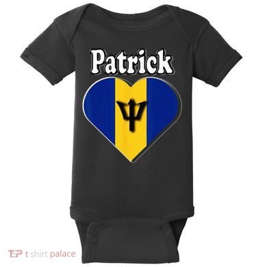 Patrick Barbados Baby Bodysuit