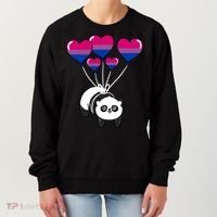 Panda Bisexual Pride Gift Women's Sweatshirt thumb 0