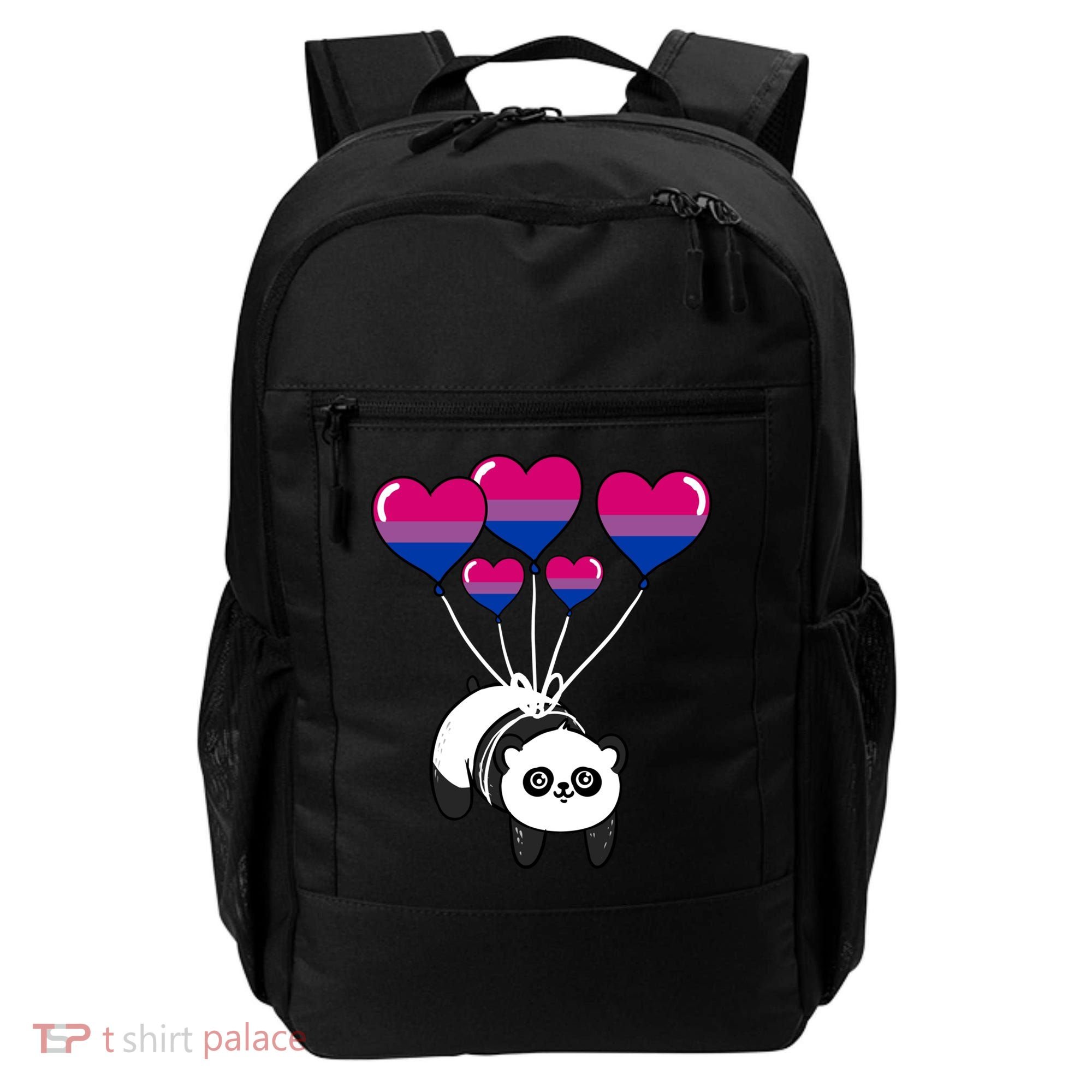Panda Bisexual Pride Gift Backpack