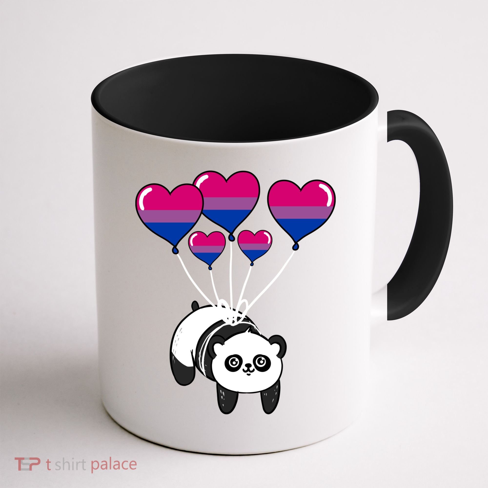 Panda Bisexual Pride Gift Coffee Mug