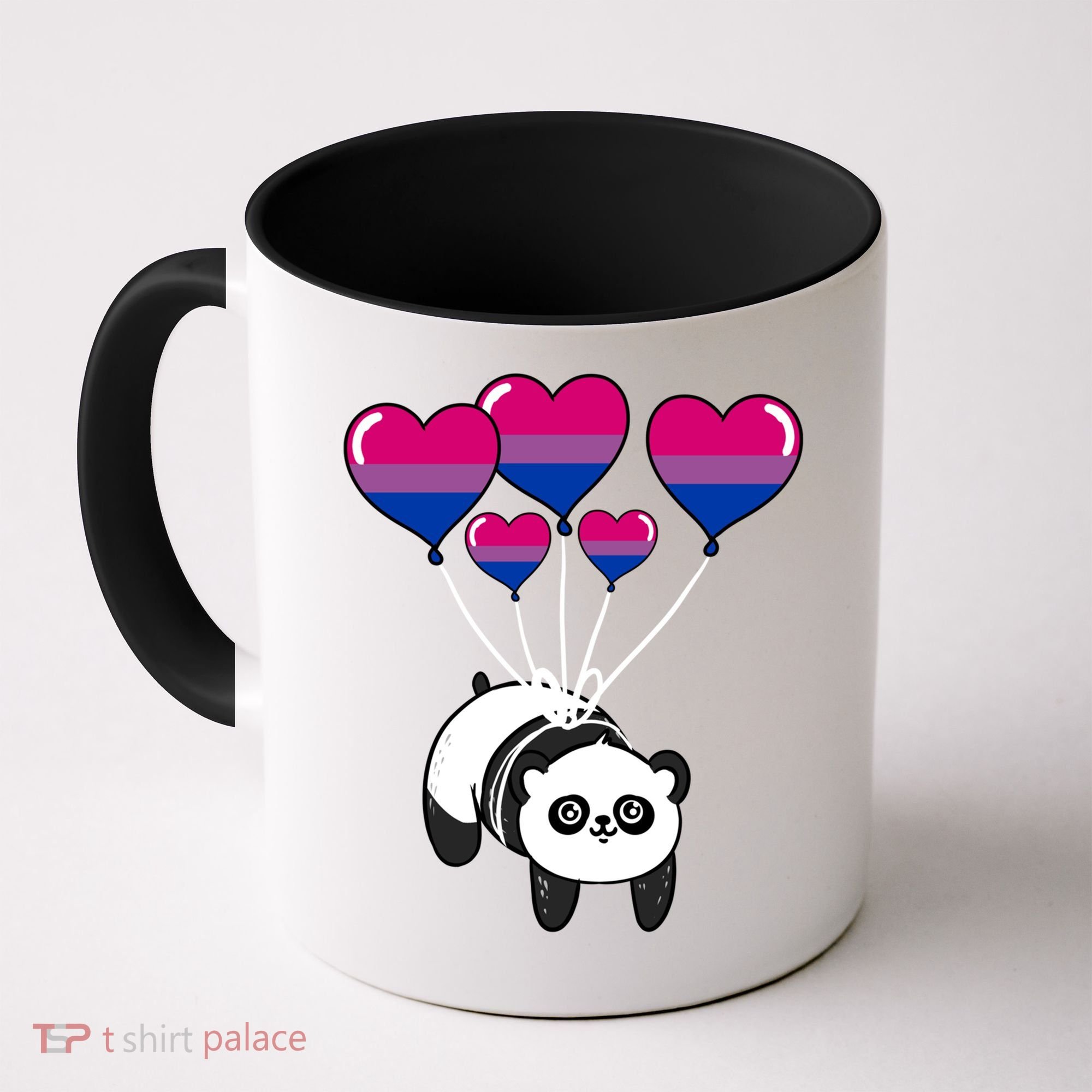 Panda Bisexual Pride Gift Coffee Mug