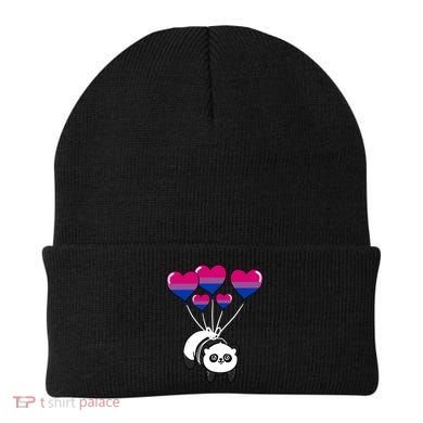 Panda Bisexual Pride Gift Beanie
