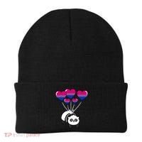 Panda Bisexual Pride Gift Beanie thumb 0