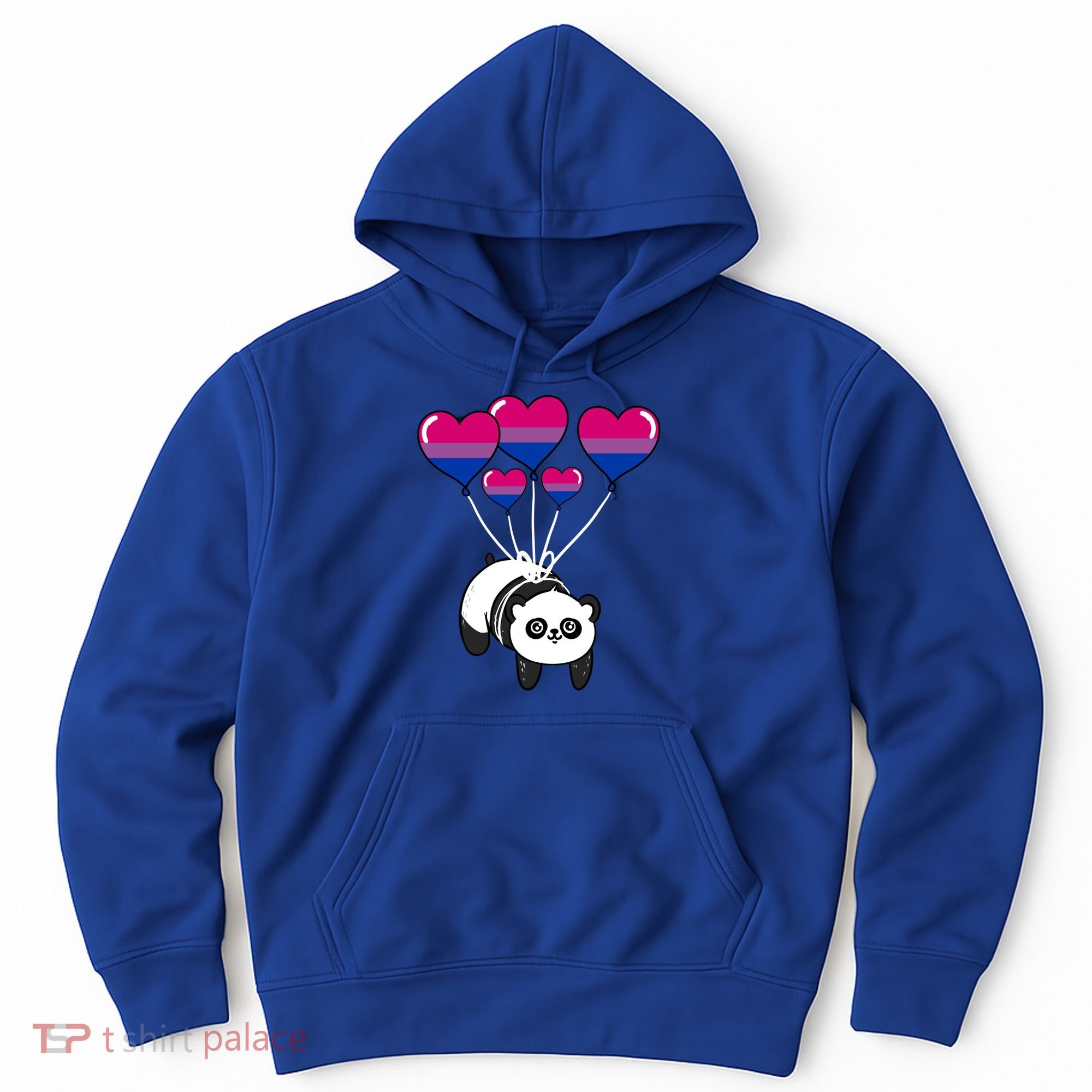 Panda Bisexual Pride Gift Hoodie