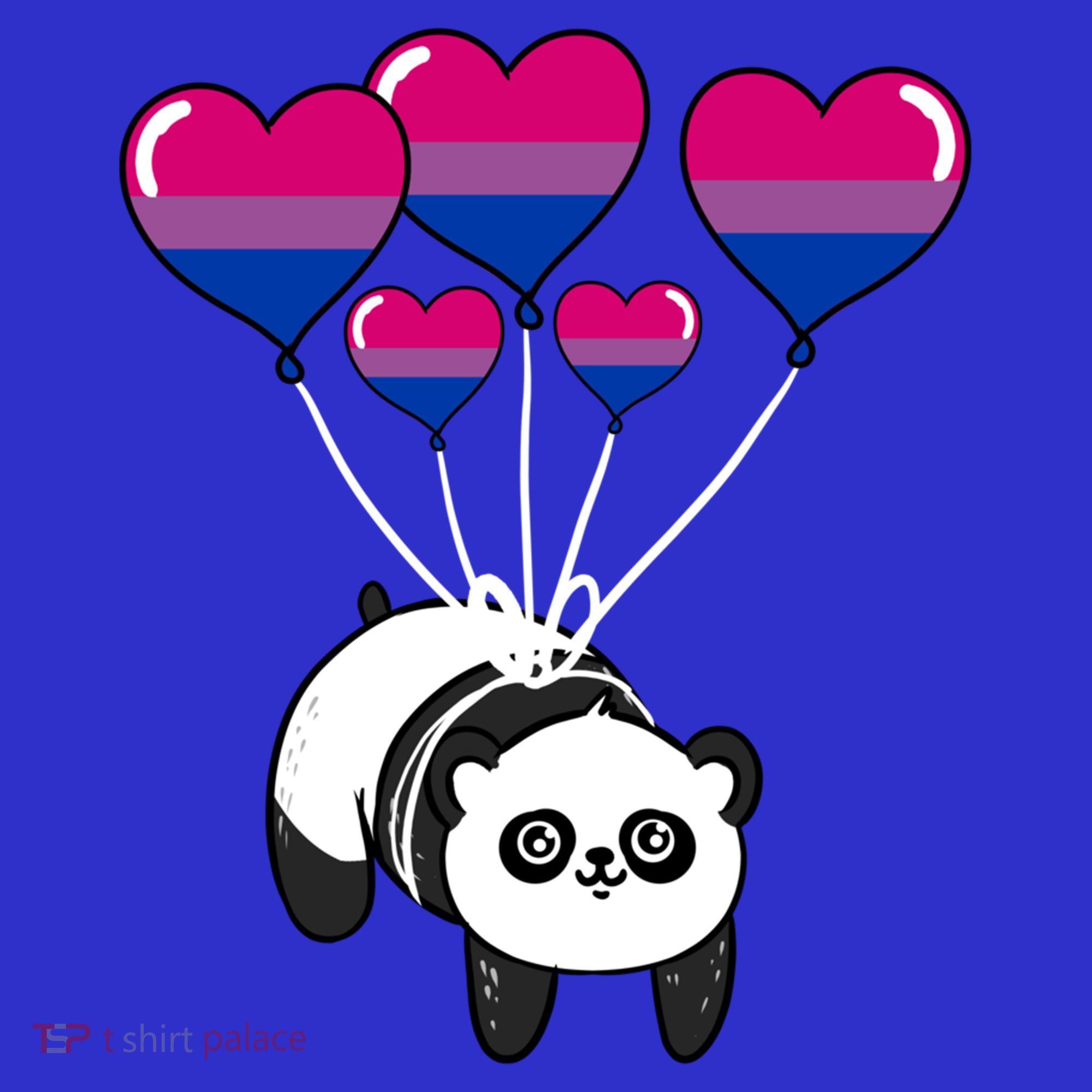 Panda Bisexual Pride Gift Hoodie
