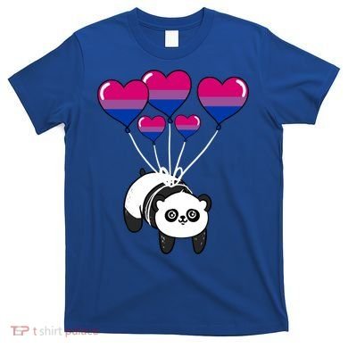 Panda Bisexual Pride Gift T-Shirt