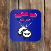 Panda Bisexual Pride Gift Coaster thumb 0
