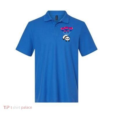 Panda Bisexual Pride Gift Polo