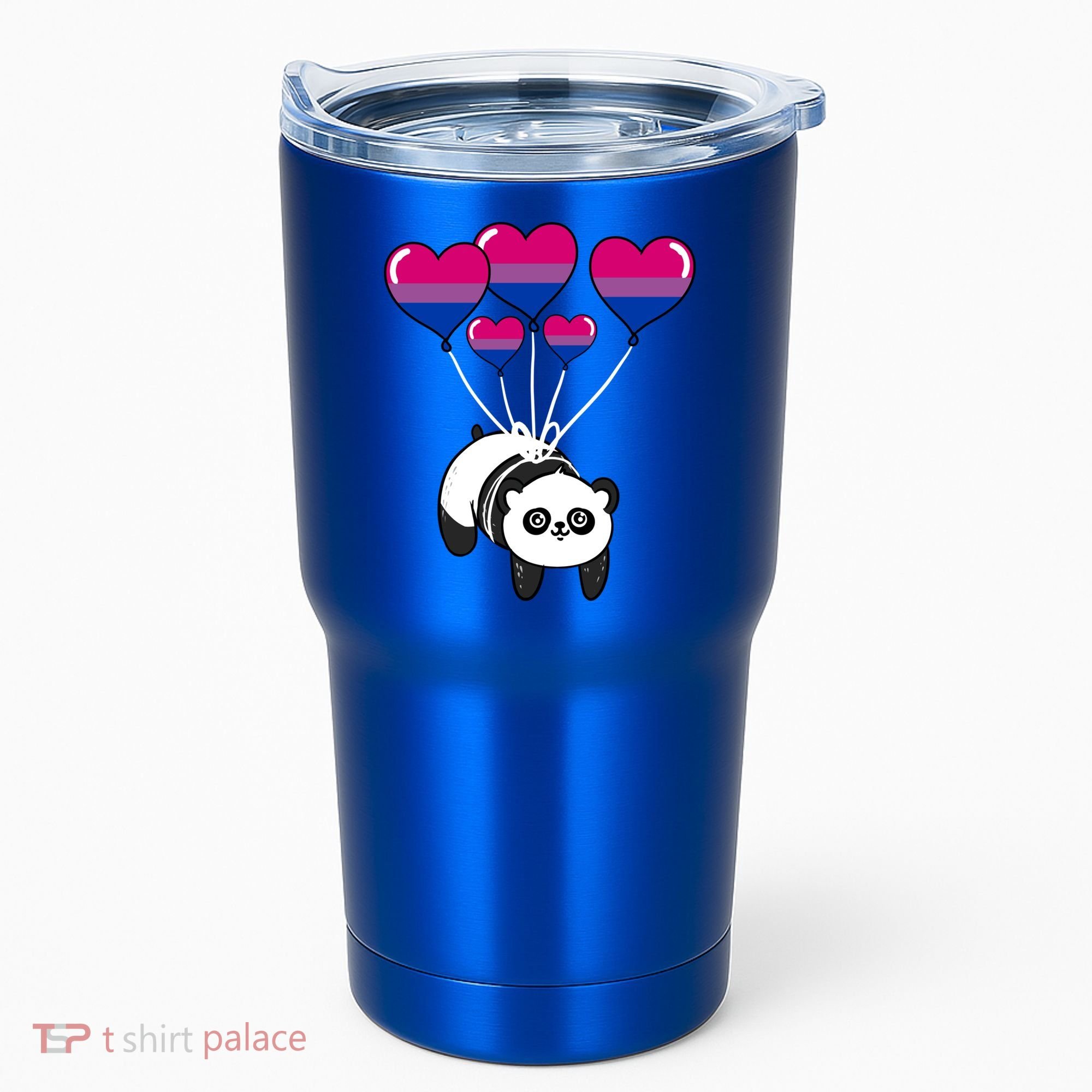 Panda Bisexual Pride Gift Tumbler