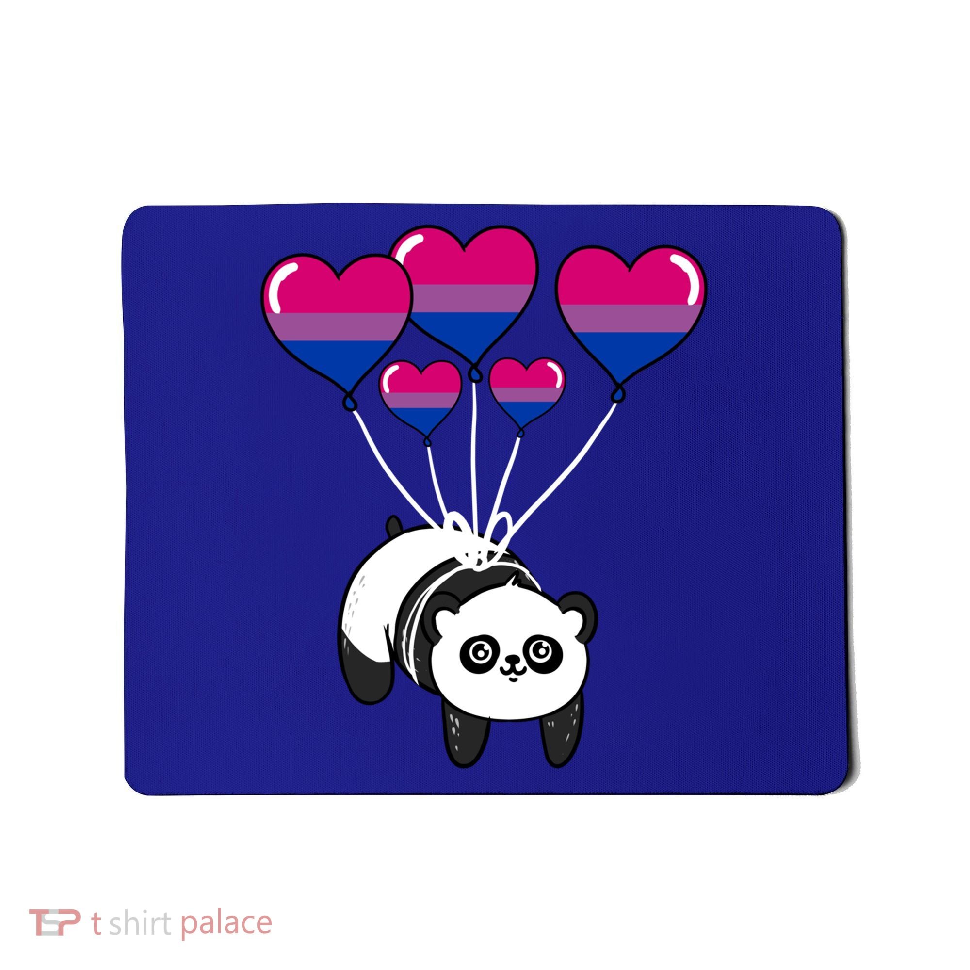 Panda Bisexual Pride Gift Mousepad